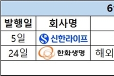 생보업계, 6월 채권 발행 흥행 릴레이…자본건전성 강화