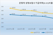 [은행계 생보사 상반기 결산] KB·신한, K-ICS 6개 분기만에 상승