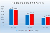 [보험사 소비자분쟁 점검] 한화·교보생명, 민원 증가…판매 민원 삼성 ‘최다’