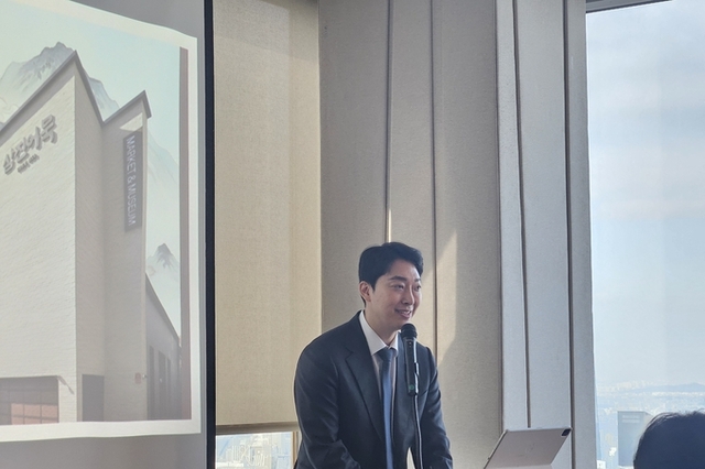 [현장] 박용준 삼진식품 대표 “해외사업 확장 재가동, 기관투자자의 '성장' 확신"