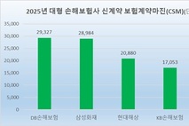 DB손보, 작년 신계약 CSM 1위…정종표號 수익성 강화