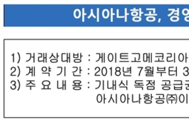 [대한항공씨앤디서비스 PMI] ③ 통합 후 '아시아나 기내식' 관건, 구조 일원화 과제