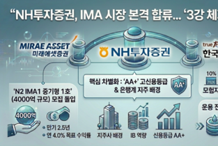 NH투자증권, IMA 사업 본격화…AA+ 신용도·IB 역량 기반